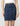Denim Skirt with Zipped Pockets