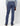 Slim-leg Chambray Effect Pants